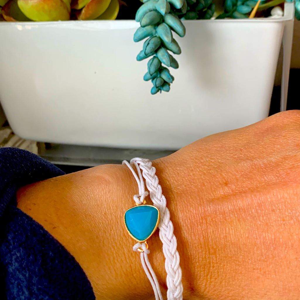 Set Of 2 Adjustable String Bracelets 10$